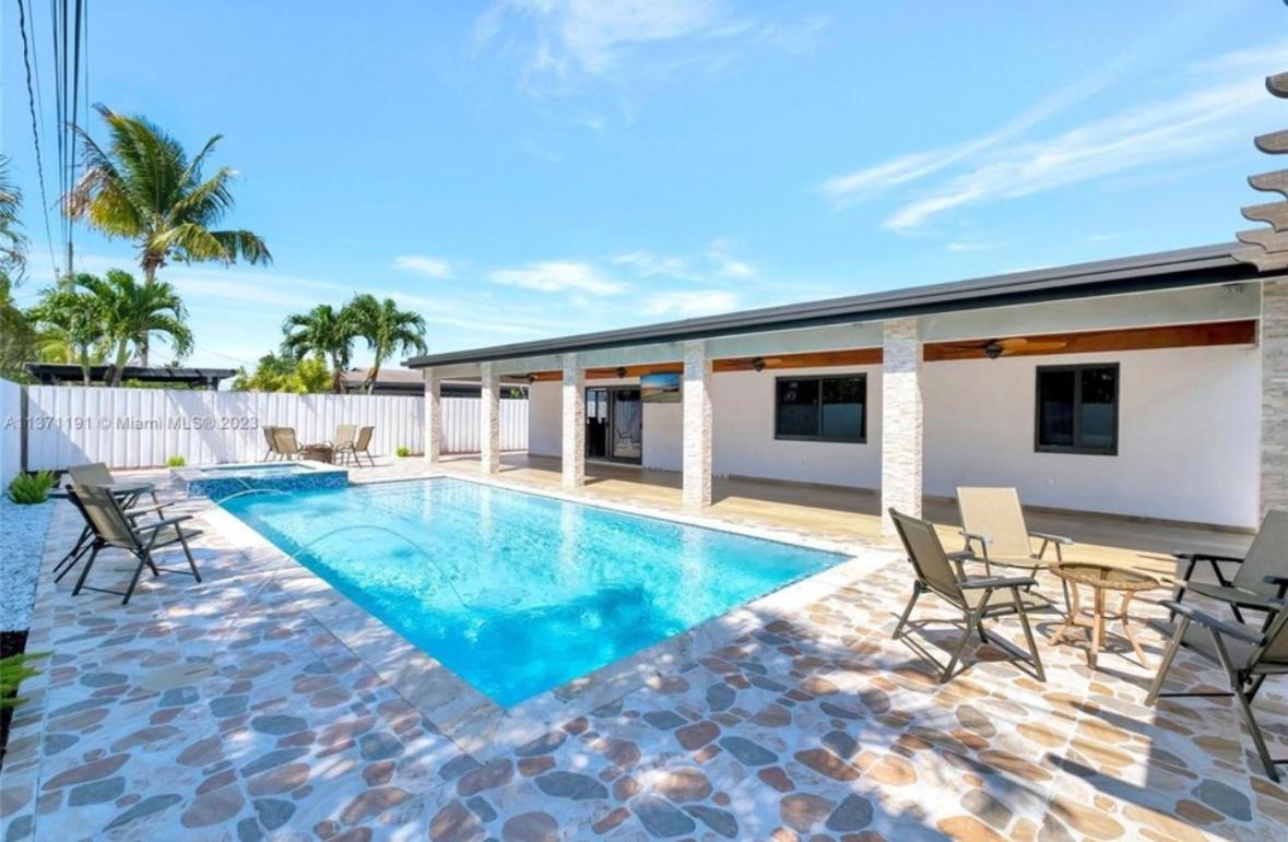 Heated Pool Hot Tub Miami Villa Kültér fotó