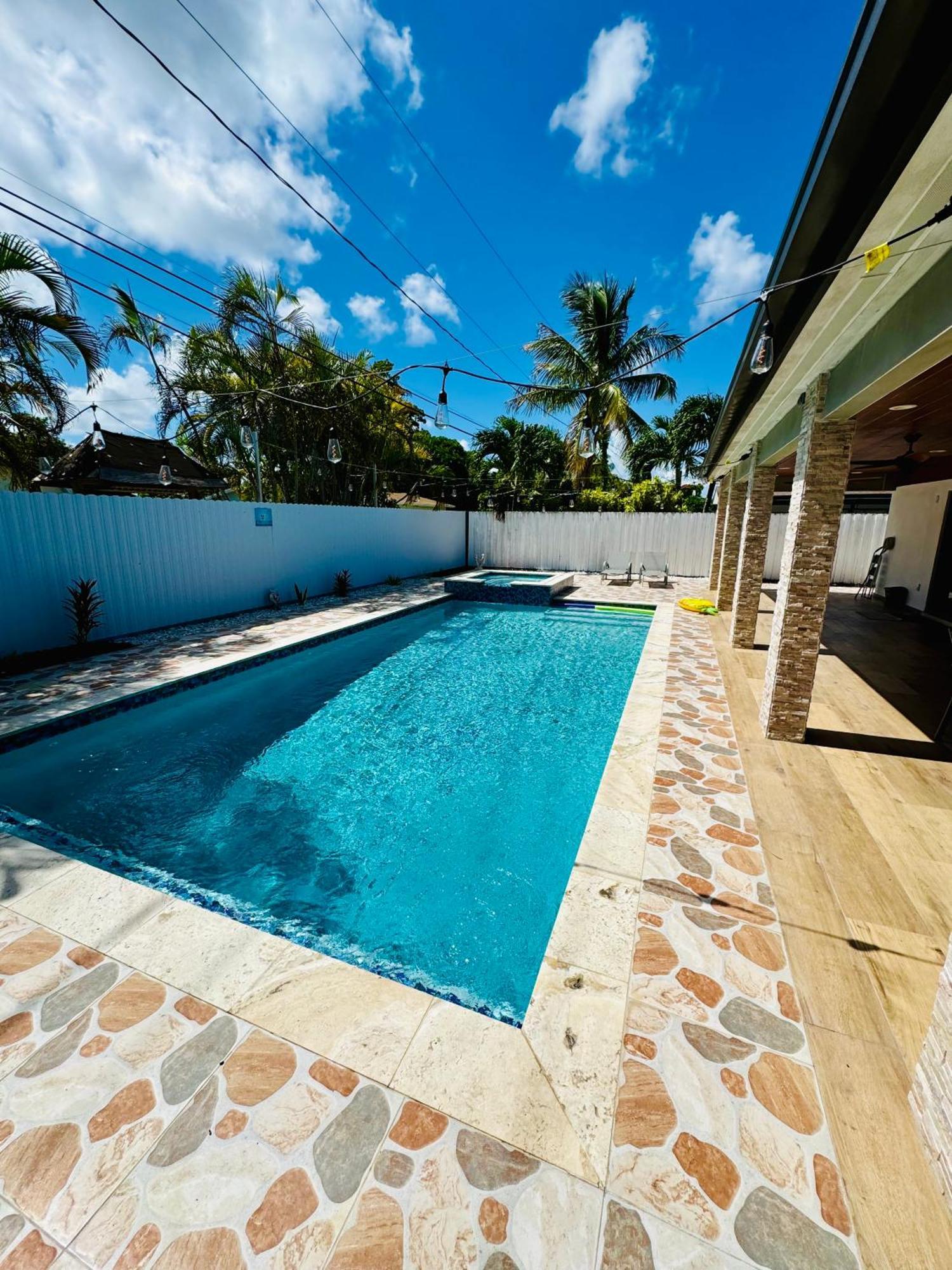 Heated Pool Hot Tub Miami Villa Kültér fotó