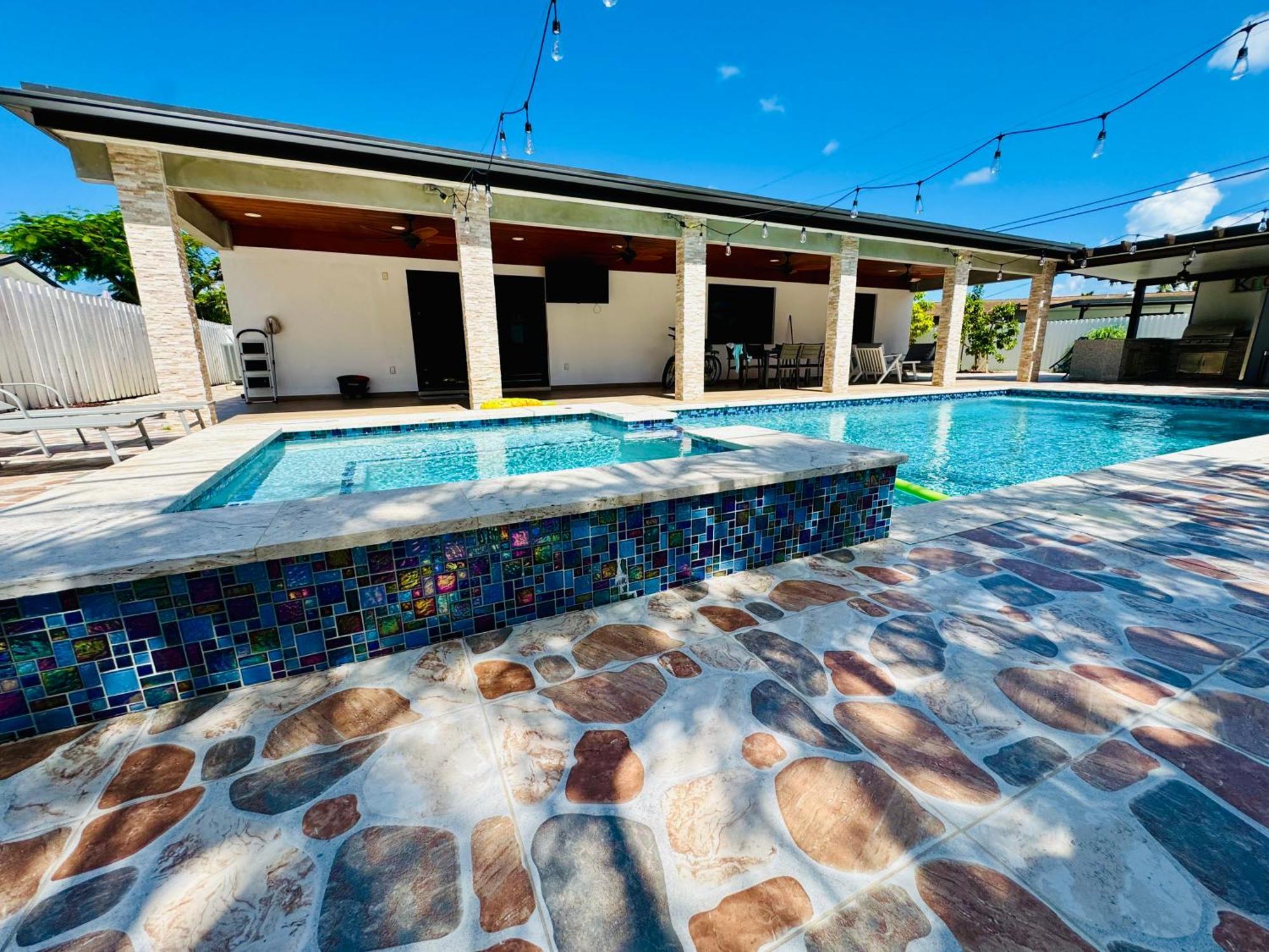 Heated Pool Hot Tub Miami Villa Kültér fotó
